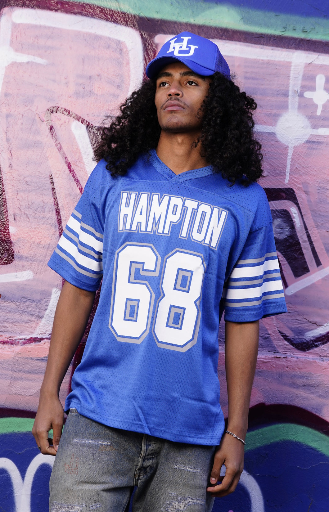 (Men) Hampton University Football Jersey