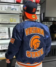 Load image into Gallery viewer, Virginia State University Satin Jacket