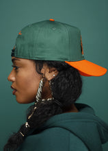 Load image into Gallery viewer, Florida A&amp;M University (Green &amp; Orange) SnapBack