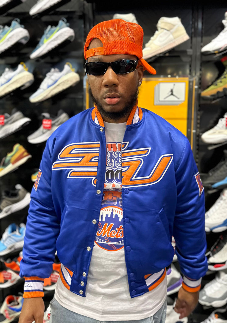 (Men) Savannah State University Satin Jacket