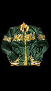 (Men) Norfolk State University Satin Jacket