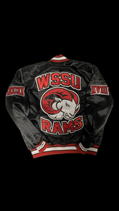 (Men) Winston Salem State University Satin Jacket