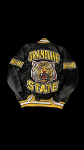 (Men) Grambling State University Satin Jacket