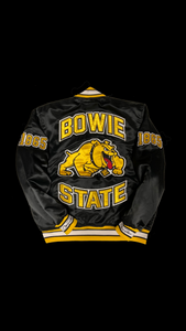 (Men) Bowie State University Satin Jacket