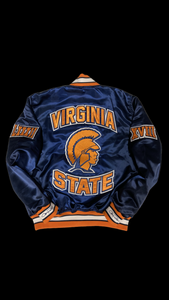 (Men) Virginia State University Satin Jacket