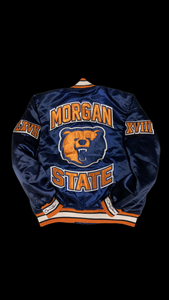 (Men) Morgan State University Satin Jacket