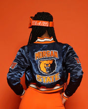 Load image into Gallery viewer, (Women) Morgan State University Satin Jacket