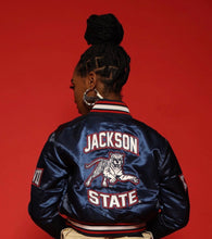 Load image into Gallery viewer, (Women) Jackson State University Satin Jacket