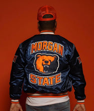 Load image into Gallery viewer, (Men) Morgan State University Satin Jacket