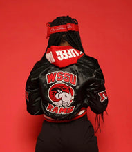 Load image into Gallery viewer, (Women) Winston Salem State University Satin Jacket