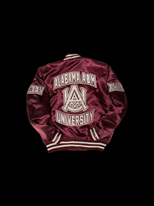 (Men) Alabama A&M University Satin Jacket