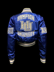 (Women) Hampton University Satin Jacket