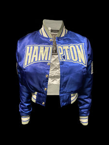 (Women) Hampton University Satin Jacket