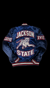 (Men) Jackson State University Satin Jacket