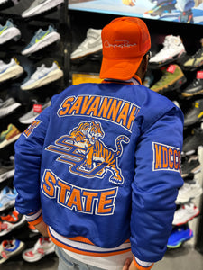 (Men) Savannah State University Satin Jacket