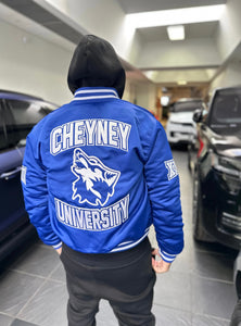 (Men) Cheyney University Satin Jacket